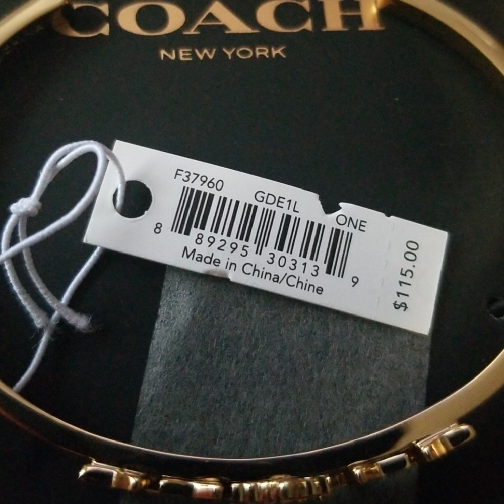 Coach star cuff Gold colored bracelet - Picture 4 of 6